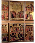 Maesta: eleven scenes from the Passion, 1308-11 by Duccio di Buoninsegna