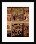 Maesta: eleven scenes from the Passion, 1308-11 by Duccio di Buoninsegna