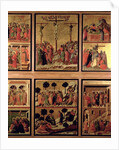 Maesta: eleven scenes from the Passion, 1308-11 by Duccio di Buoninsegna