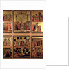 Maesta: eleven scenes from the Passion, 1308-11 by Duccio di Buoninsegna