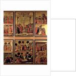 Maesta: eleven scenes from the Passion, 1308-11 by Duccio di Buoninsegna