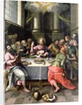 The Last Supper, 1611 by Denys Calvaert or Calvart