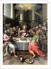 The Last Supper, 1611 by Denys Calvaert or Calvart