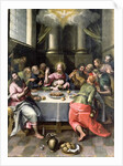 The Last Supper, 1611 by Denys Calvaert or Calvart