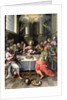 The Last Supper, 1611 by Denys Calvaert or Calvart