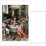 The Last Supper, 1611 by Denys Calvaert or Calvart