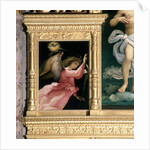 Annunciation Angel by Lorenzo Lotto