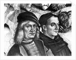 Portrait of Luca Signorelli and Fra Angelico by Luca Signorelli