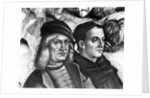 Portrait of Luca Signorelli and Fra Angelico by Luca Signorelli
