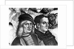Portrait of Luca Signorelli and Fra Angelico by Luca Signorelli