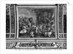 Scene with nymphs, detail from the ceiling of a Banqueting room, Villa Giulia, Rome by Taddeo Zuccaro