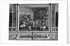 Scene with nymphs, detail from the ceiling of a Banqueting room, Villa Giulia, Rome by Taddeo Zuccaro