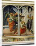 Annunciation, 1450 by Fra Filippo Lippi