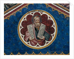 Moses, detail of the fourth span of the ceiling by Agostino di Marsiglio
