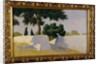 Landscape with white walls by Damaso Bianchi