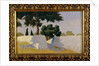 Landscape with white walls by Damaso Bianchi