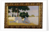 Landscape with white walls by Damaso Bianchi