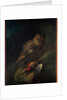 An owl with its prey by Unknown Artist