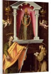 The Madonna of Loreto with Saint Paul and Saint Francis by Francesco Vanni