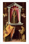 The Madonna of Loreto with Saint Paul and Saint Francis by Francesco Vanni
