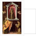 The Madonna of Loreto with Saint Paul and Saint Francis by Francesco Vanni