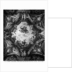 Allegory of Winter, on the vault of the Winter Room by Domenico the Elder Piola