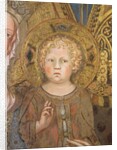 Maesta: Christ Child, 1315 by Simone Martini