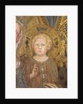 Maesta: Christ Child, 1315 by Simone Martini