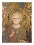 Maesta: Christ Child, 1315 by Simone Martini