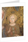 Maesta: Christ Child, 1315 by Simone Martini