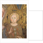 Maesta: Christ Child, 1315 by Simone Martini