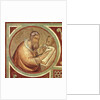 Maesta: St. Mark with the Lion by Simone Martini