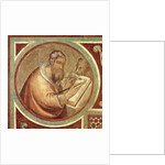 Maesta: St. Mark with the Lion by Simone Martini