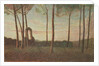 Landscape of the Villa Borghese, 1906 by Giuseppe Pellizza da Volpedo