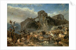 Animals Leaving the Ark, Mount Ararat by Filippo Palizzi