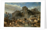 Animals Leaving the Ark, Mount Ararat by Filippo Palizzi