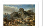 Animals Leaving the Ark, Mount Ararat by Filippo Palizzi