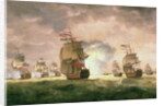 Rodney's Victory off Cape St. Vincent by Thomas Luny