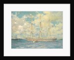 A French Barque in Falmouth Bay, 1902 by Henry Scott Tuke