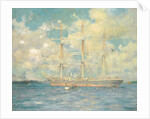 A French Barque in Falmouth Bay, 1902 by Henry Scott Tuke