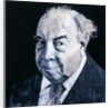 Portrait of J.B. Priestley by Barry Fantoni