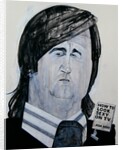 Portrait of Melvyn Bragg by Barry Fantoni
