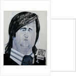 Portrait of Melvyn Bragg by Barry Fantoni