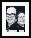 Portrait of Morecambe and Wise by Barry Fantoni