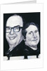 Portrait of Morecambe and Wise by Barry Fantoni