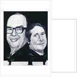 Portrait of Morecambe and Wise by Barry Fantoni