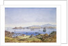 Corfu from the Island of Vido, c.1845 by Joseph Schranz