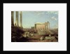 The Ruins of the Temple of the Sun at Baalbec, 1861 by David Roberts
