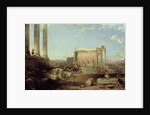 The Ruins of the Temple of the Sun at Baalbec, 1861 by David Roberts
