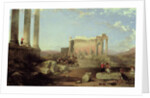 The Ruins of the Temple of the Sun at Baalbec, 1861 by David Roberts